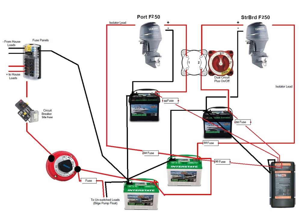 ACR and the Yamaha battery Isolator Cable BASS BARN