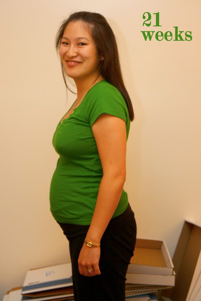 18 weeks pregnant. tips the scales 18 Weeks