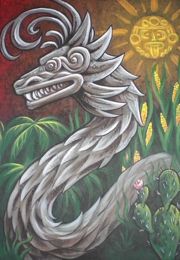aztec dragon