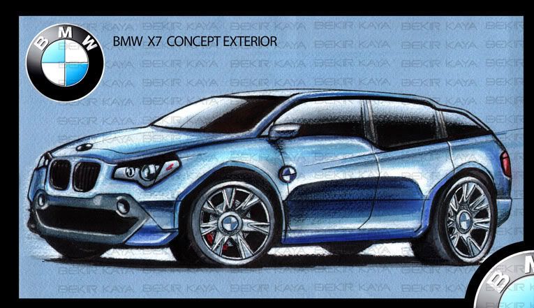 BMW X7 Exterior Body