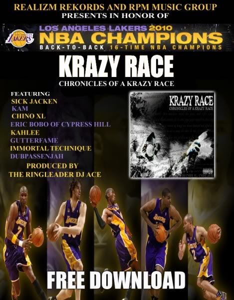 Krazy Race - Lakers Give Away