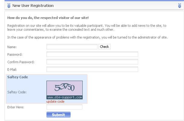 Put Your Signature Under Safety Code