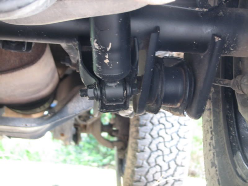 Stock TJ Rear Shock Axle Mounts