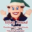 Elfing Around Button