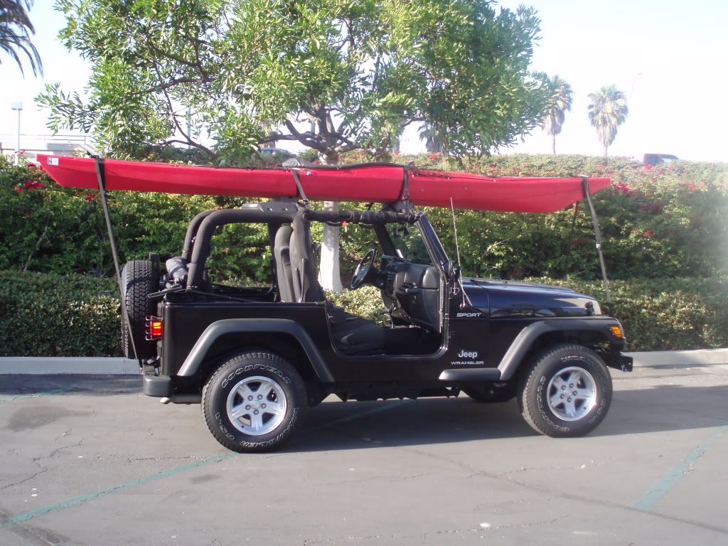 Wrangler with Kayak(s), Roof Rack - JeepForum.com