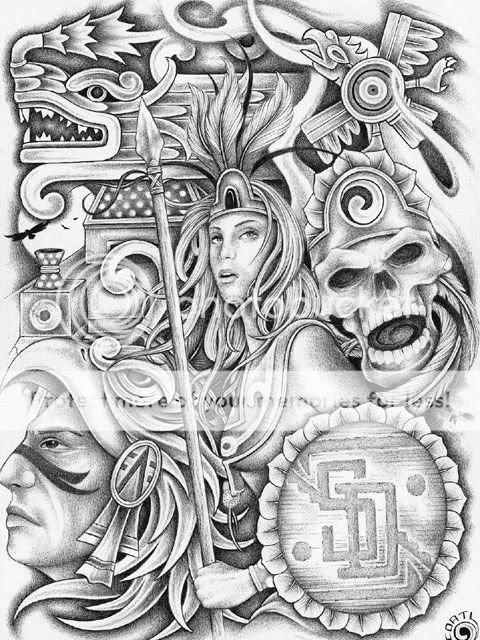 Aztec Collage Photo by larryboy24 | Photobucket