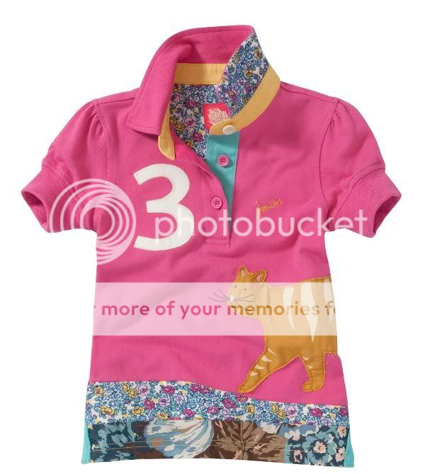 NEW SEASON 2012 JOULES GIRLS MOXIE POLO SHIRT  