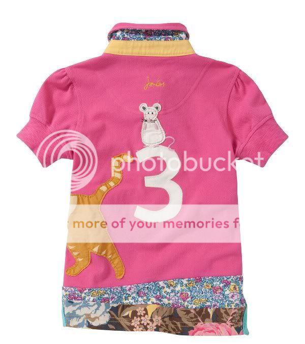 NEW SEASON 2012 JOULES GIRLS MOXIE POLO SHIRT  