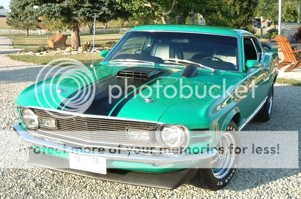 1970 Ford mustang mach 1 grabber green #7